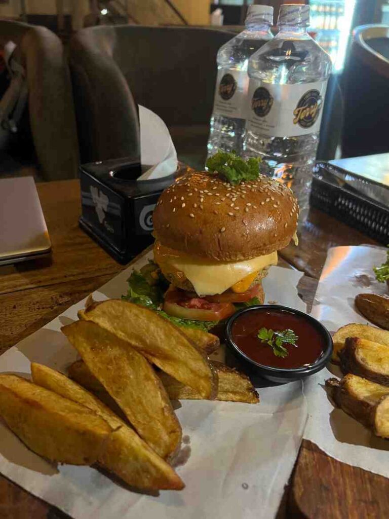 Best Veg Burger in Kathmandu