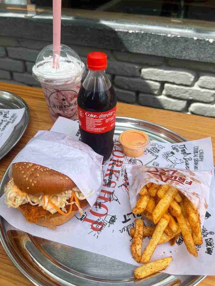 Best Veg Burger in Kathmandu
